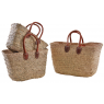 Palm leaf rush bags