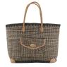 Sac en jonc teinté
