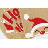Jute Christmas bag