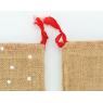 Jute Christmas bag