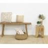 Tapis rectangulaire en jute naturelle