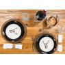 Porcelain dining plates