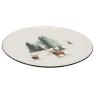 White porcelain plates