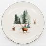 White porcelain plates