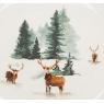 White porcelain plates