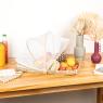 Plateau en bambou avec cloche