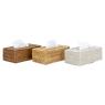 Rattan tissue holder box