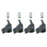 Cast iron tablecloth weights with bird design