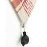 Cast iron tablecloth weights with bird design
