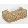 Natural rattan tissue holder box