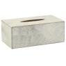 Tissue holder box in goat skin