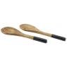 Couple of mango wood cutlery