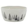 Speckled ceramic salad bowl