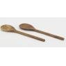 Acacia wood salad servers