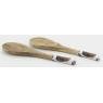 Mango wood and resin salad servers