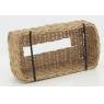 Rectangular rattan tissue basket 