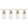 Set of 4 glass shot