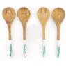 Set of 2 salad cutlery in mango