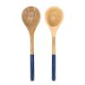 Set of 2 salad cutlery in mango