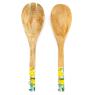 Set of 2 salad cutlery in mango 