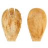 Set of 2 salad cutlery in mango 