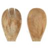 Set of 2 salad cutlery in mango 