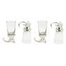 Set of 4 glass shooters