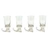 Set of 4 glass shooters