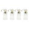 Set of 4 glass shooters