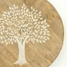Mango wood coasters