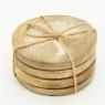 Mango wood coasters