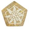 Mango wood coasters