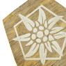 Mango wood coasters