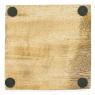 Mango wood coasters