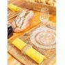 Yeloow cotton napkins