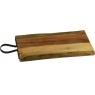 Acacia and metal cutting board