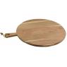 Round acacia cutting board