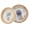 Natural wood trays Provence