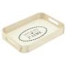 Tray in paulownia wood