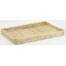 Rectangular peeled rattan tray