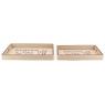 Trays made of MDF