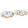 Round trays in mango