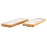 Rectangular trays in mango