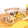Plateau en rotin naturel
