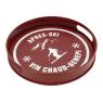 Tray in MDF and metal