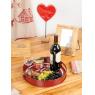 Tray in MDF and metal