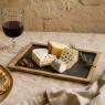 Slate and pine tray