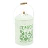 Pot à compost en métal