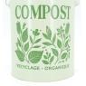 Pot à compost en métal