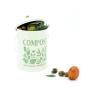 Pot à compost en métal